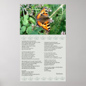 Butterfly Motivatie Desiderata Poster (Voorkant)