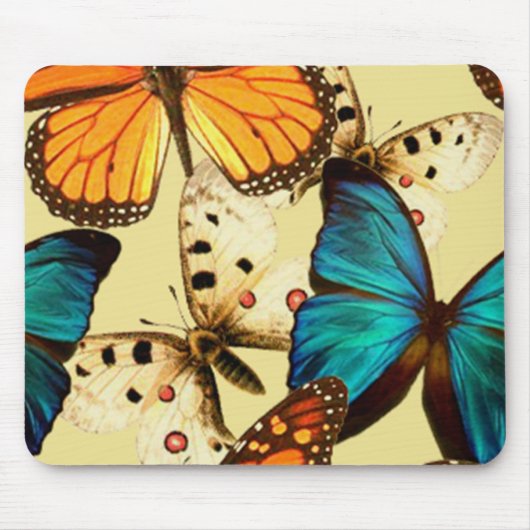 Butterfly Mousepad Muismat (Voorkant)