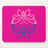 Butterfly Mousepad Muismat (Voorkant)