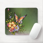 Butterfly Mousepad Muismat (Met muis)