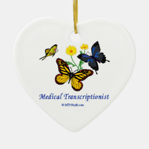 Butterfly MT Keramisch Ornament