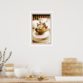 Butterfly Muffin Poster (Keuken)