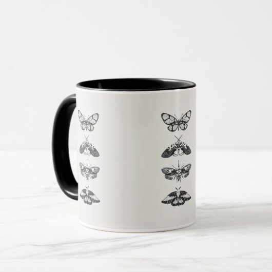 Butterfly mug 2 mok (Voorkant links)