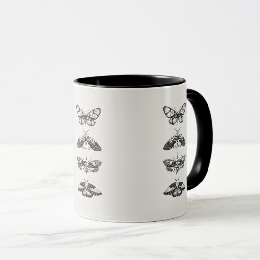 Butterfly mug 2 mok (Voorkant rechts)