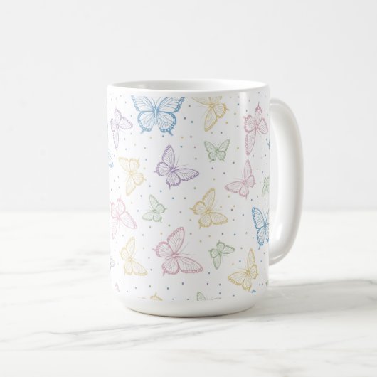 Butterfly Mug Koffiemok (Voorkant rechts)