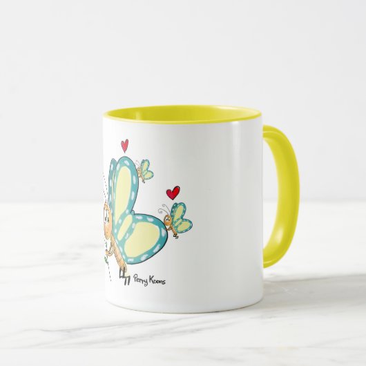 Butterfly Mug Mok (Voorkant rechts)