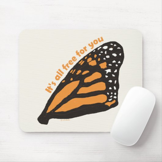 Butterfly Muismat (Met muis)