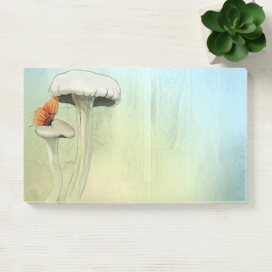 "Butterfly-Mushroom" Post-it Notes (Kantoor)