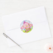 Butterfly Mushroom Spring Bunny Party Stickers (Envelop)