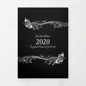 Butterfly Music Afstuderen Drie foto's Drieluik Aankondiging (Cover)