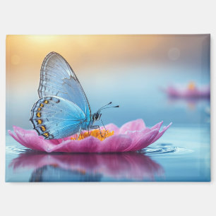 Butterfly Natuur Kleurrijke Wildlife Serene Flower Magneet