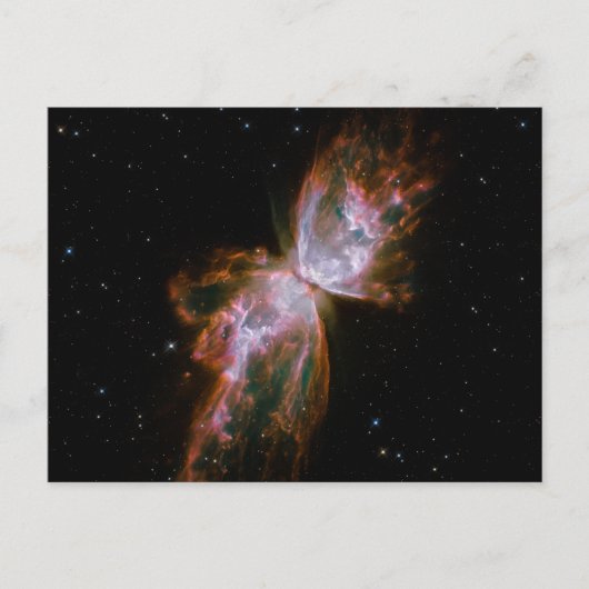 Butterfly Nebula Briefkaart (Voorkant)