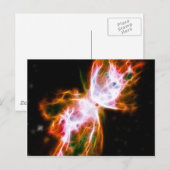 Butterfly Nebula Briefkaart (Voorkant / Achterkant)