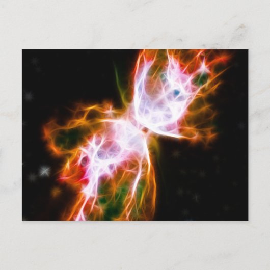 Butterfly Nebula Briefkaart (Voorkant)
