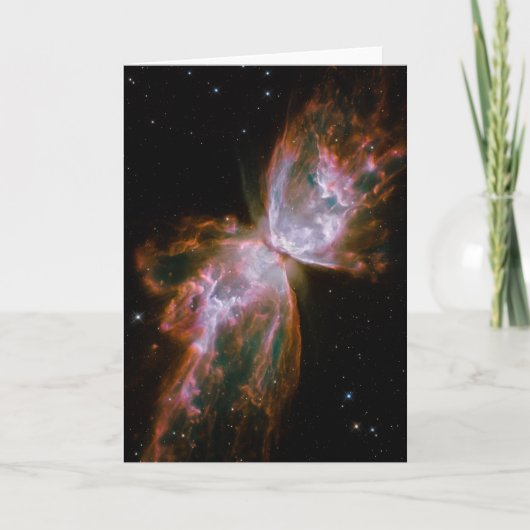 Butterfly Nebula Card Kaart (Voorkant)