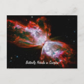 Butterfly Nebula in Scorpius Constellation Briefkaart (Voorkant)