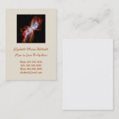 Butterfly Nebula in Scorpius Constellation Contactkaartje (Voorkant / Achterkant)