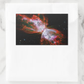 Butterfly Nebula in Scorpius Constellation Rechthoekige Sticker (Tas)