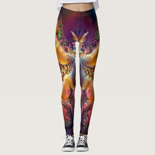 Butterfly nebula leggings (Voorkant)