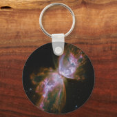 Butterfly Nebula NGC 6302 Bug Planetaire Nebula Sleutelhanger (Voorkant)