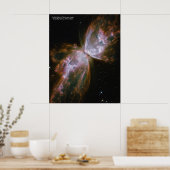 Butterfly Nebula (NGC 6302) poster (Keuken)