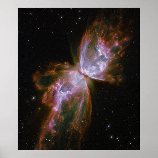 Butterfly Nebula NGC 6302 Poster (Voorkant)