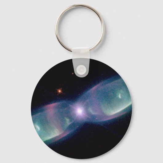 Butterfly Nebula NGC 6302 Sleutelhanger (Voorkant)
