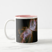 Butterfly Nebula NGC 6302 Tweekleurige Koffiemok (Links)