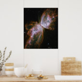 Butterfly Nebula Poster (Keuken)
