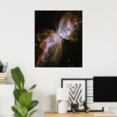 Butterfly Nebula Poster (Thuiskantoor)