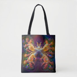 Butterfly nebula tote bag