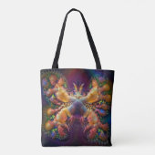 Butterfly nebula tote bag (Achterkant)