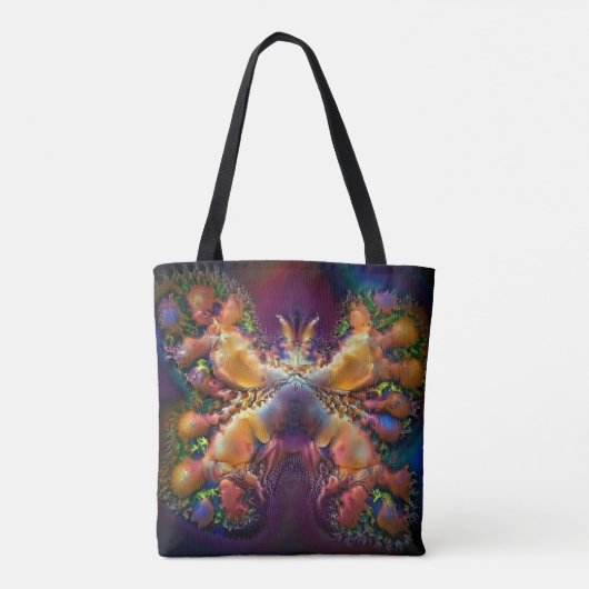 Butterfly nebula tote bag (Achterkant)