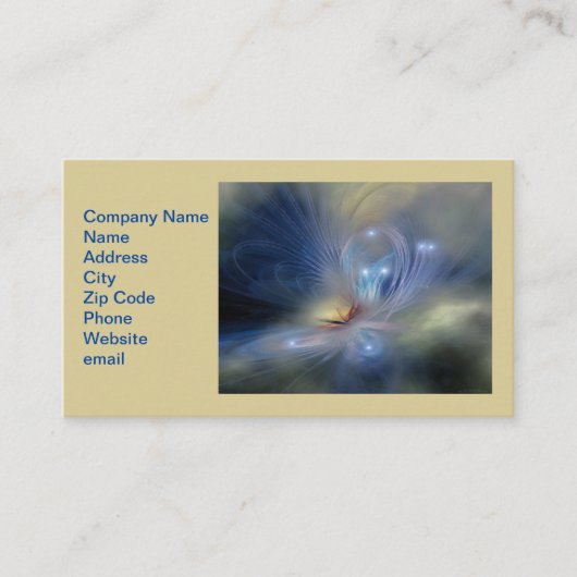 Butterfly Nebula Visitekaartje (Voorkant)