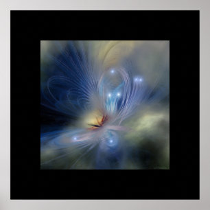BUTTERFLY NEBULAPRINT POSTER