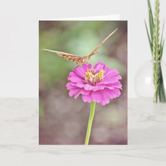 Butterfly Nectar Scripture Kaart Psalm 34:8 (Voorkant)