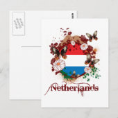 Butterfly Nederland Briefkaart (Voorkant / Achterkant)
