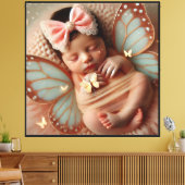 Butterfly Newborn - Canvas Afdruk (Insitu (Woonkamer))