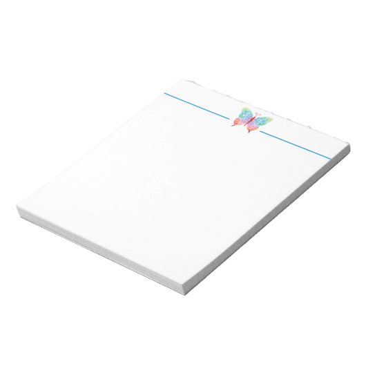Butterfly Note Pad Notitieblok (Linkerzijde)