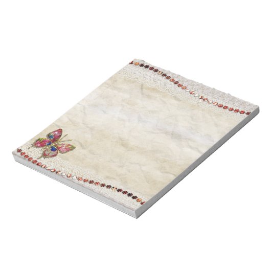 Butterfly Notitieblok (Linkerzijde)