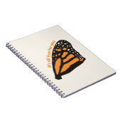 butterfly notitieboek (Rechterzijde)