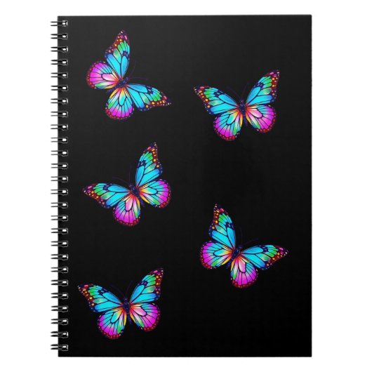 Butterfly Notitieboek Black (Voorkant)