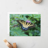Butterfly Notitiekaartje (Voorkant / Achterkant in situ)