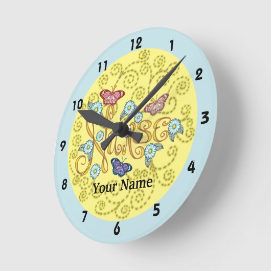 Butterfly Nurse klok (Hoek)