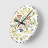 Butterfly Nurse klok (Hoek)