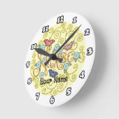 Butterfly Nurse klok (Hoek)