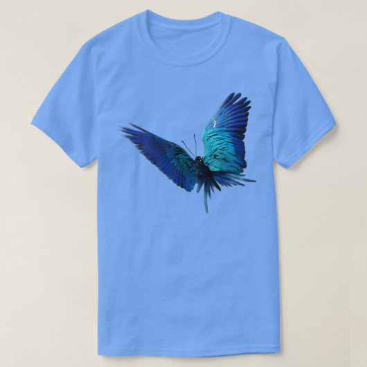 Butterfly of parrot t-shirt (Design voorkant)