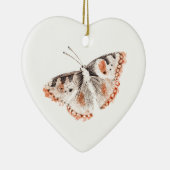  Butterfly Old Illustration Keramisch Ornament (Rechts)