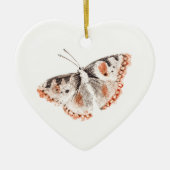  Butterfly Old Illustration Keramisch Ornament (Voorkant)