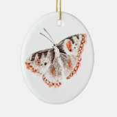  Butterfly Old Illustration Keramisch Ornament (Rechts)